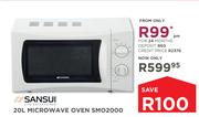 Sansui 20Ltr Microwave Oven SMO2000