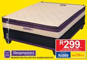 Sleepmasters Remington 152cm Pillowtop Queen Base Set