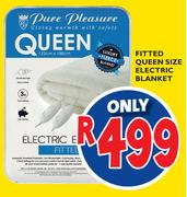 Pure Pleasure Fitted Queen Size Electric Blanket