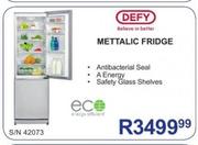Defy Metalic Fridge-42073