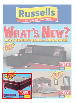 Russells : What's New? (22 July - 19 Aug 2017), page 1