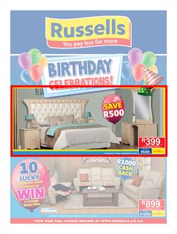 Russells : Birthday Celebrations (20 Sep - 21 Oct 2017), page 1