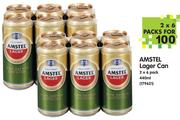 Amstel Lager Can-2x6x440ml