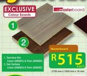 Masterboard 2750x1830x16mm-Each