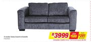 2-Seater Como Couch in Granite