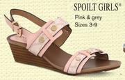 SPOILT GIRLS Pink & Grey(Size 3-9)