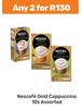 Nescafe Gold Cappuccino Assorted-For Any 2 x 10s