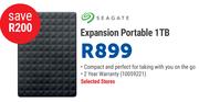 Seagate 1TB Expansion Portable Drive