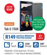 Lenovo Tab 3-730X-On 500MB Data price Plan