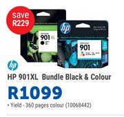 HP 901XL Bundle Black & Colour