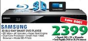 Samsung 3D Blu-Ray Smart DVD Player BD-F7500