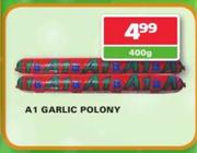 A1 Garlic Polony-400g
