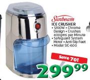 Sunbeam Ice Crusher SIC-600