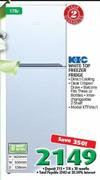 KIC 170Ltr White Top Freezer/Fridge KTF518/1