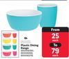 Excellent House Ware Plastic Dining Range-Each