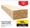 CCA H2 Treated Timber SA Pine 305968-Each