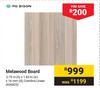 PG Bison Melawood Board (Coimbra Linear) 606825