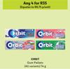 Orbit Gum Pellets (All Variants)-For Any 4 x 14g