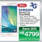 Samsung Galaxy A3 Cellphone