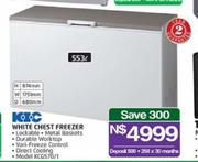 KIC 553L White Chest Freezer KCG570/1