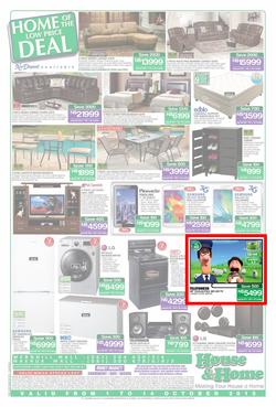 House & Home : Low Price (01 Oct - 14 Oct 2015, page 1