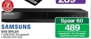 Samsung DVD Speler DVD-360