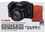 Canon Poweshot SX400 Black Bundle