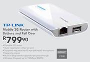 Tp-Link Mobile 3G Router with Battery and Fail Over