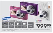 Samsung Coolpix S2800 Camera