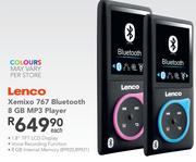 Lenco Xemixo 767 Bluetooth 8GB MP3 Player-Each