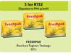 Freshpak Rooibos Tagless Teabags-For 3 x 80's