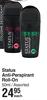 Status Anti Perspirant Roll On Assorted-50ml Each