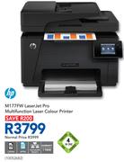 HP M177FW Laser Jet Pro Multifunction Laser Colour Printer