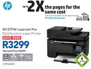 HP M127FW LaserJet Pro Multifunction Laser Printer