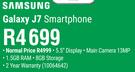 Samsung Galaxy J7 Smartphone