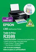 Epson L365 Multifunction Printer