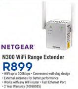 Netgear N300 WiFi Range Extender