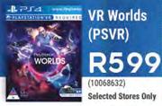 VR Worlds PSVR For PS4