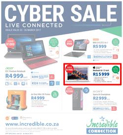 Incredible Connection : Cyber Sale (23 Mar - 26 Mar 2017), page 1