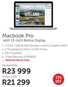 Apple MacBook Pro With 13" Retina Display