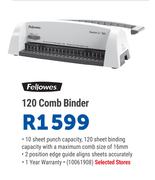 Fellowes 120 Comb Binder