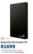 Seagate Backup Plus Slim Portable 2TB