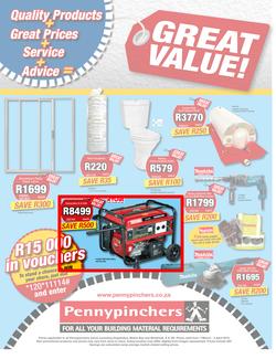 Pennypinchers : Great Value (11 Mar - 4 Apr 2015), page 1