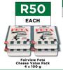 Fairview Feta Cheese Value Pack-4 x 100g Each