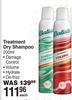 Batiste Treatment Dry Shampoo-200ml Each