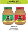 Black Cat Peanut Butter (All Variants)-For Any 2 x 800g