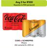 Coke Or Schweppes Mixers (All Variants)-For Any 2 x 6 x 200ml