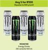 Monster Energy Drinks (All Variants)-For Any 5 x 553ml