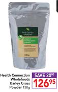 Health Connection Wholefoods Barley Grass Powder-150g