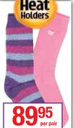 Heat Holders Socks Assorted Sizes And Colours For Men, Women Or Kids-Per Pair